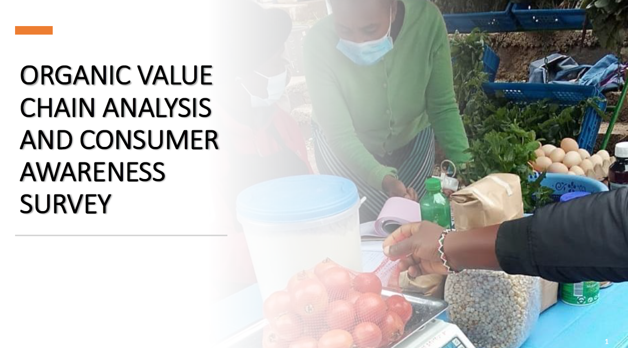 Organic Value Chain Consumer Survey Report