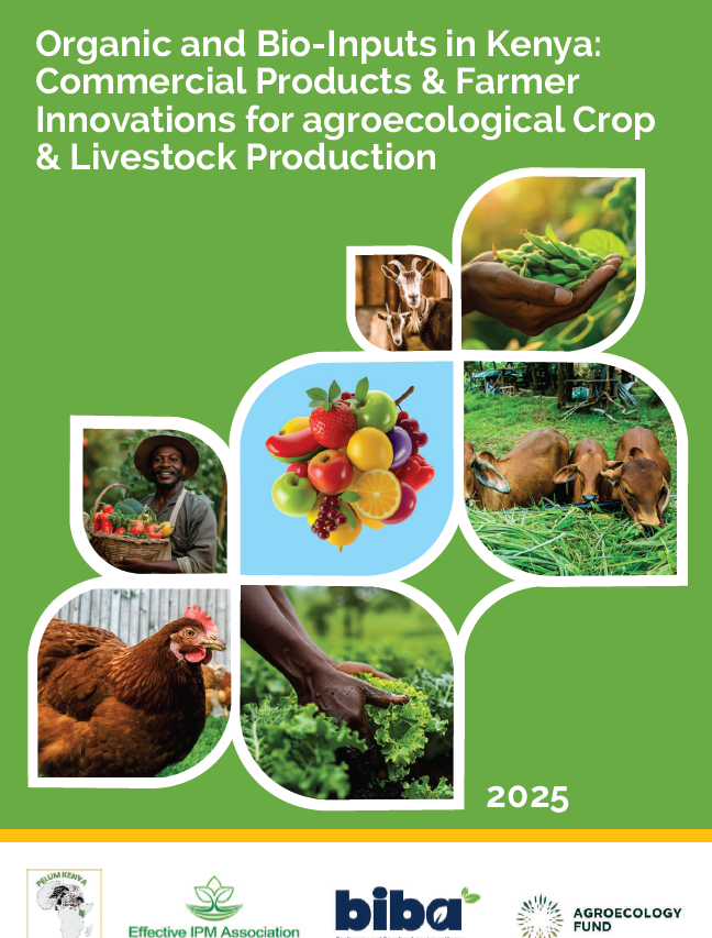 Organic and Bio Inputs in Kenya Commercial Products Farmer Innovations for agroecological Crop Livestock Production