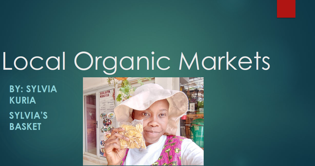 Potential for Local Organic Markets Presentation